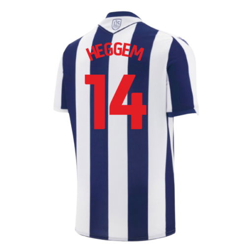 2025-2026 West Bromwich Albion WBA Home Shirt (Heggem 14)