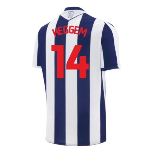2025-2026 West Bromwich Albion WBA Home Shirt (Heggem 14)  2025-2026 West Bromwich Albion WBA Home Shirt (Heggem 14)