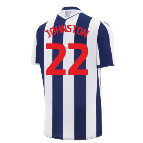 2025-2026 West Bromwich Albion WBA Home Shirt (Johnston 22)