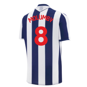 2025-2026 West Bromwich Albion WBA Home Shirt (Molumby 8)