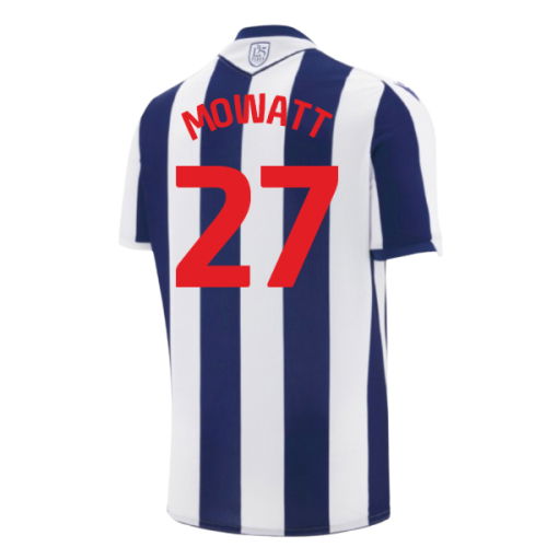 2025-2026 West Bromwich Albion WBA Home Shirt (Mowatt 27)