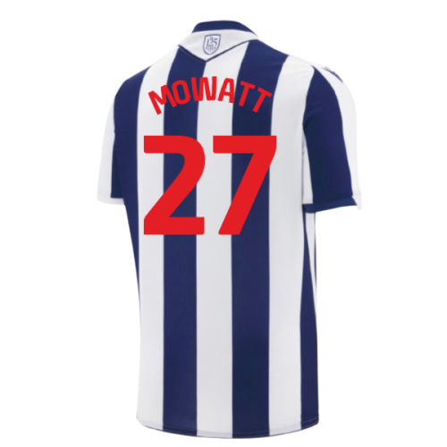 2025-2026 West Bromwich Albion WBA Home Shirt (Mowatt 27)