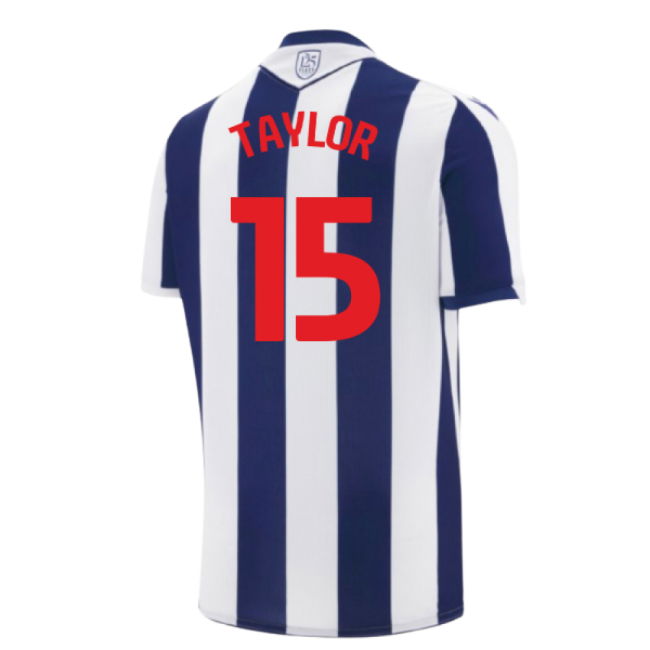 2025-2026 West Bromwich Albion WBA Home Shirt (Taylor 15)