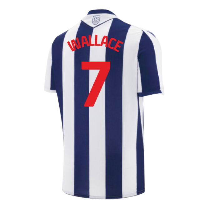 2025-2026 West Bromwich Albion WBA Home Shirt (Wallace 7)