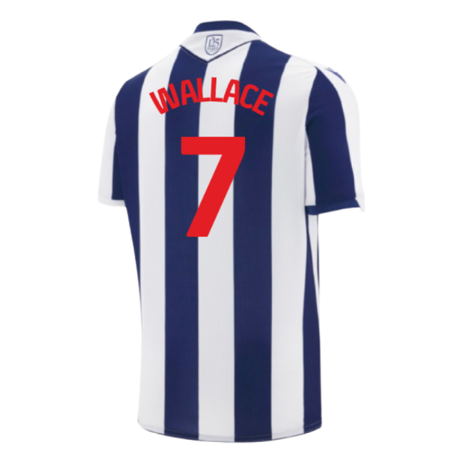2025-2026 West Bromwich Albion WBA Home Shirt (Wallace 7)