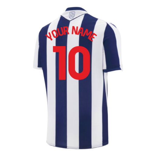 2025-2026 West Bromwich Albion WBA Home Shirt (Your Name)