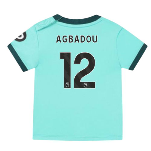 2025-2026 Wolves Away Baby Kit (Agbadou 12)