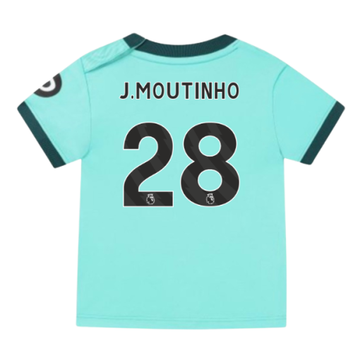 2025-2026 Wolves Away Baby Kit (J.Moutinho 28)