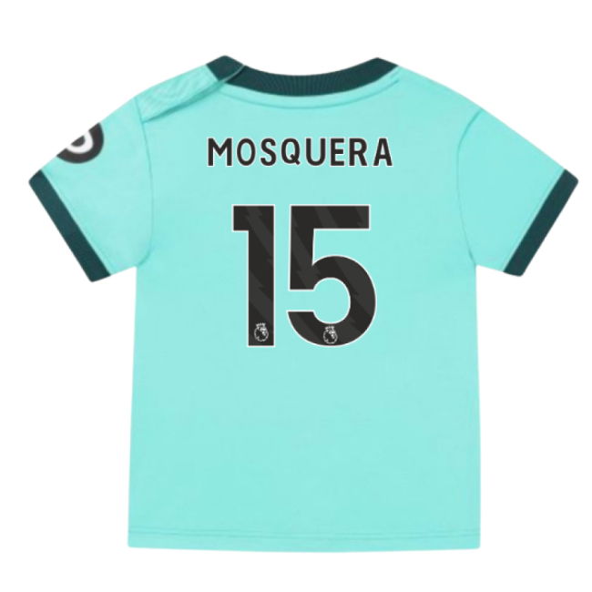 2025-2026 Wolves Away Baby Kit (Mosquera 15)