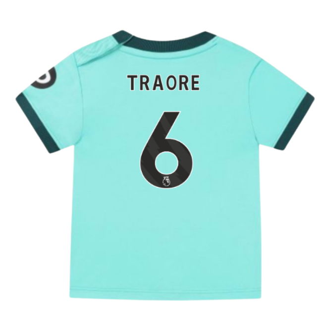 2025-2026 Wolves Away Baby Kit (Traore 6)