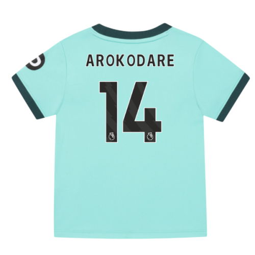 2025-2026 Wolves Away Infant Kit (Arokodare 14)
