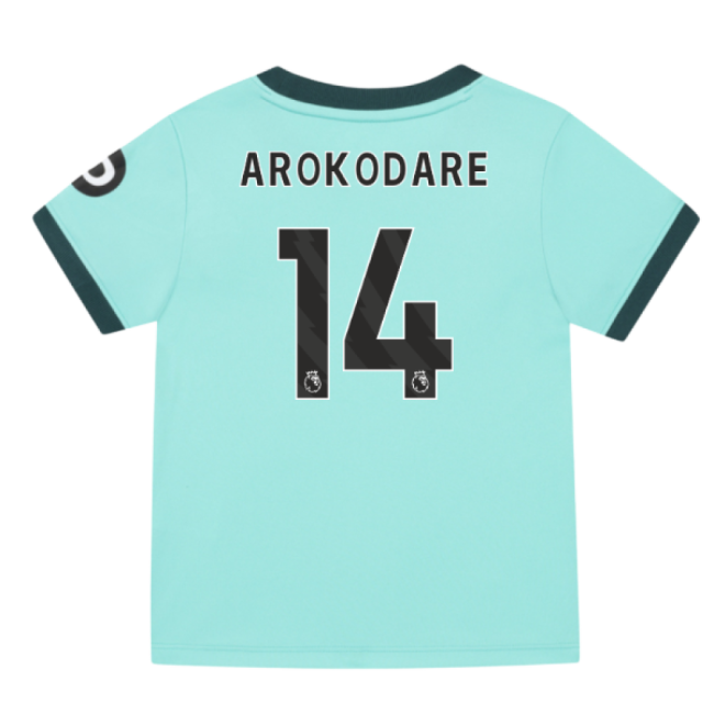 2025-2026 Wolves Away Infant Kit (Arokodare 14)