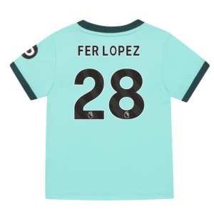 2025-2026 Wolves Away Infant Kit (Fer Lopez 28)