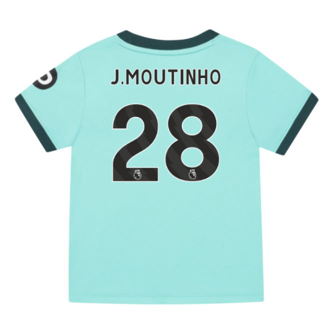 2025-2026 Wolves Away Infant Kit (J.Moutinho 28)