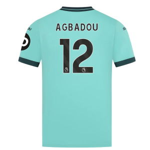 2025-2026 Wolves Away Shirt (Agbadou 12)