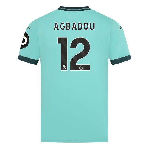 2025-2026 Wolves Away Shirt (Agbadou 12)