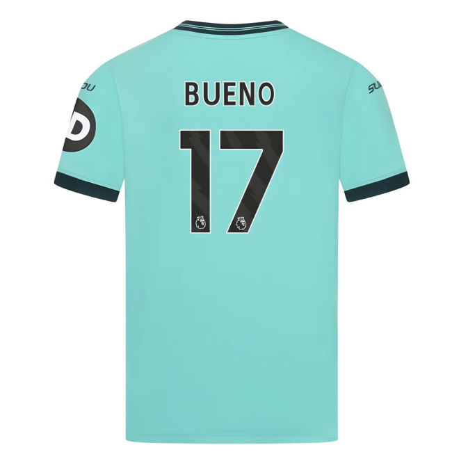 2025-2026 Wolves Away Shirt (Kids) (Bueno 17)