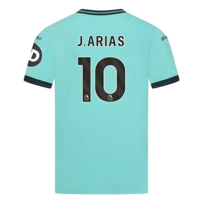 2025-2026 Wolves Away Shirt (Kids) (J.Arias 10)