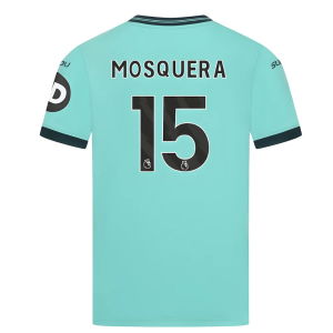 2025-2026 Wolves Away Shirt (Kids) (Mosquera 15)