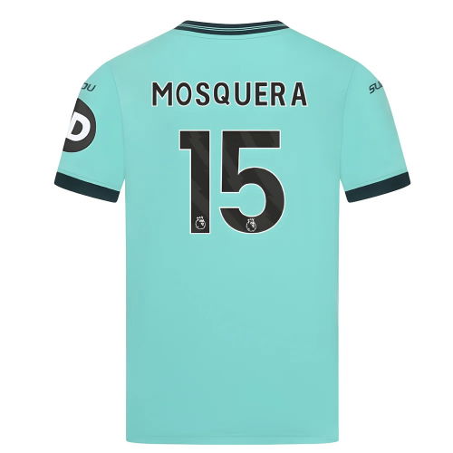 2025-2026 Wolves Away Shirt (Kids) (Mosquera 15)