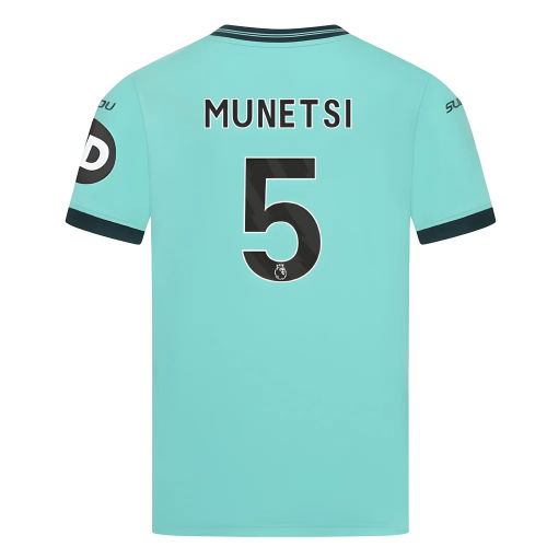 2025-2026 Wolves Away Shirt (Kids) (Munetsi 5)