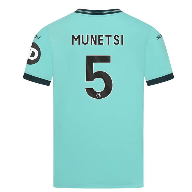 2025-2026 Wolves Away Shirt (Kids) (Munetsi 5)
