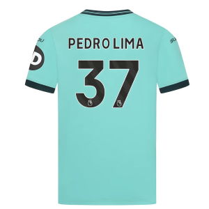 2025-2026 Wolves Away Shirt (Kids) (Pedro Lima 37)