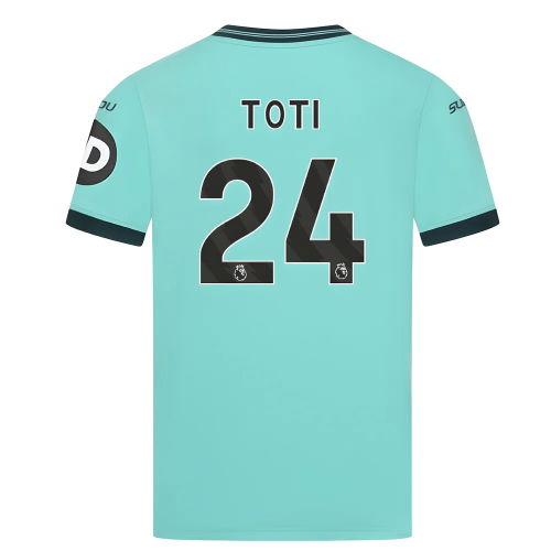 2025-2026 Wolves Away Shirt (Kids) (Toti 24)