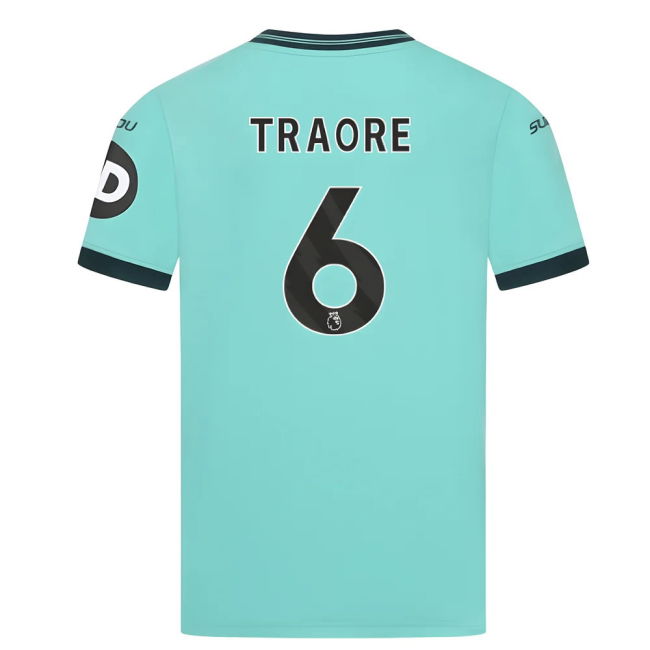 2025-2026 Wolves Away Shirt (Kids) (Traore 6)