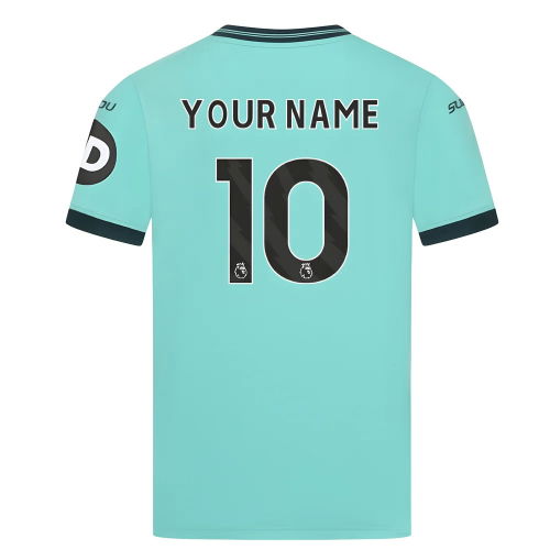 2025-2026 Wolves Away Shirt (Kids) (Your Name)
