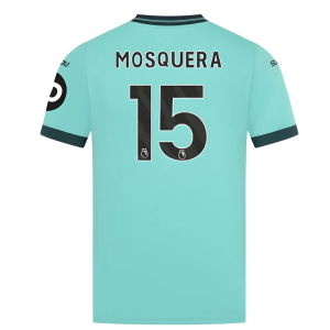 2025-2026 Wolves Away Shirt (Mosquera 15)