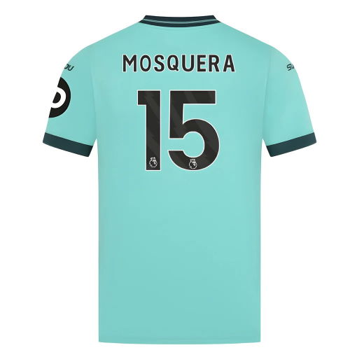 2025-2026 Wolves Away Shirt (Mosquera 15)
