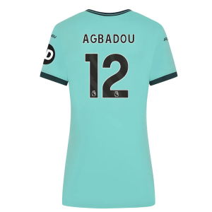 2025-2026 Wolves Away Shirt (Womens) (Agbadou 12)