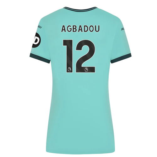 2025-2026 Wolves Away Shirt (Womens) (Agbadou 12)