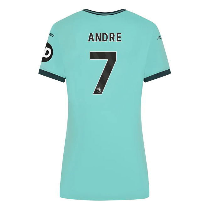 2025-2026 Wolves Away Shirt (Womens) (Andre 7)