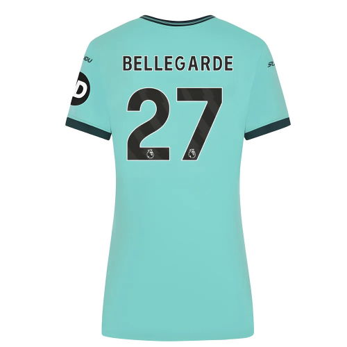 2025-2026 Wolves Away Shirt (Womens) (Bellegarde 27)