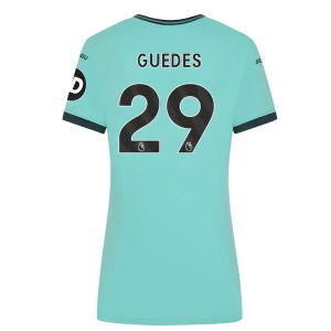 2025-2026 Wolves Away Shirt (Womens) (Guedes 29)