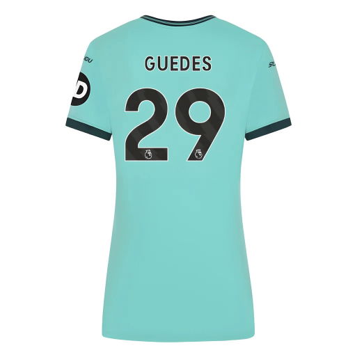 2025-2026 Wolves Away Shirt (Womens) (Guedes 29)