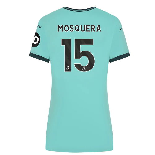 2025-2026 Wolves Away Shirt (Womens) (Mosquera 15)