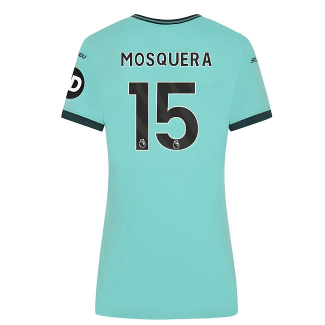 2025-2026 Wolves Away Shirt (Womens) (Mosquera 15)
