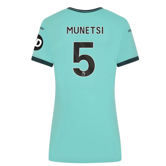 2025-2026 Wolves Away Shirt (Womens) (Munetsi 5)