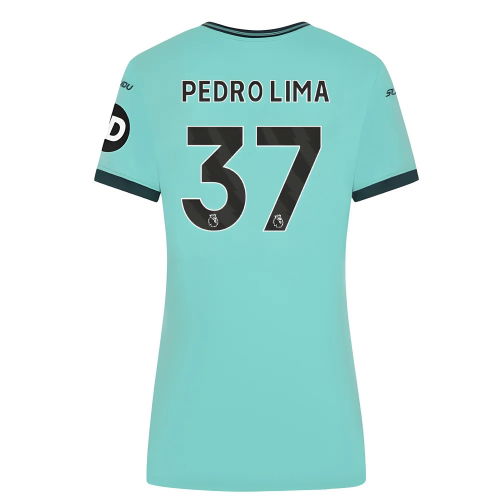 2025-2026 Wolves Away Shirt (Womens) (Pedro Lima 37)
