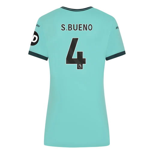2025-2026 Wolves Away Shirt (Womens) (S.Bueno 4)