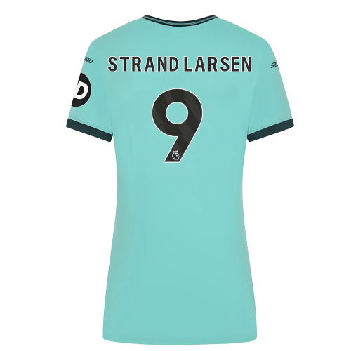 2025-2026 Wolves Away Shirt (Womens) (Strand Larsen 9)
