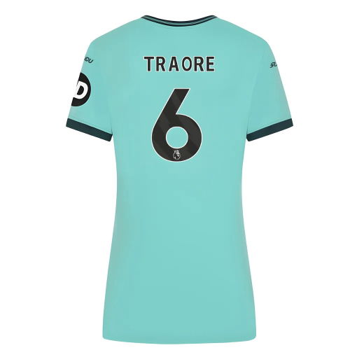 2025-2026 Wolves Away Shirt (Womens) (Traore 6)