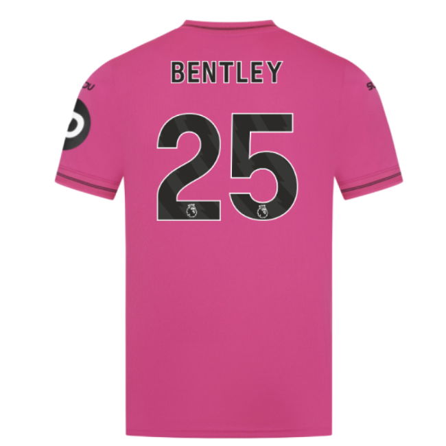 2025-2026 Wolves Goalkeeper Away Shirt (Pink) (Bentley 25)