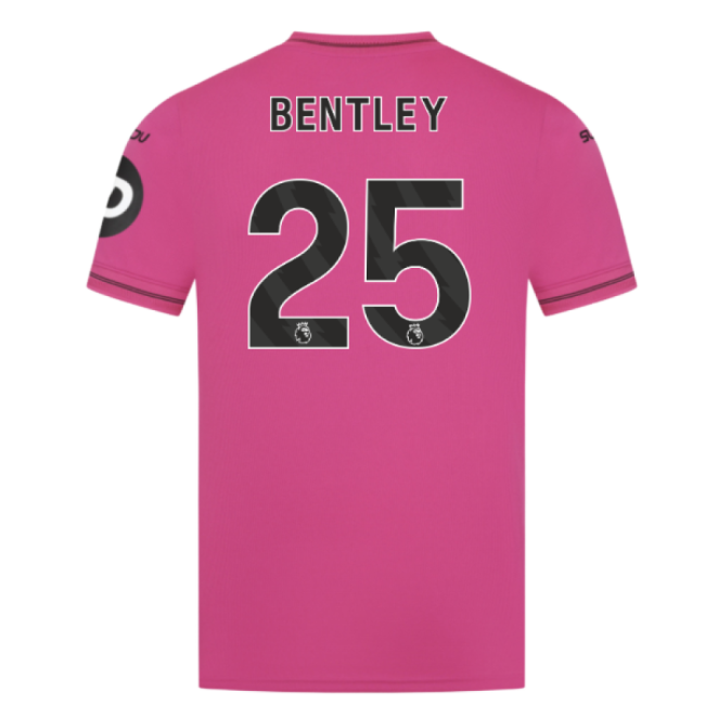2025-2026 Wolves Goalkeeper Away Shirt (Pink) (Bentley 25)