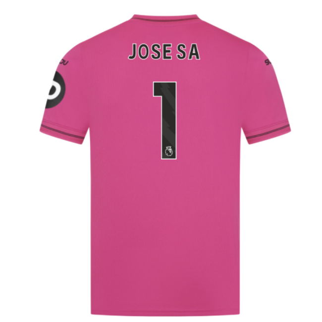 2025-2026 Wolves Goalkeeper Away Shirt (Pink) (Jose Sa 1)