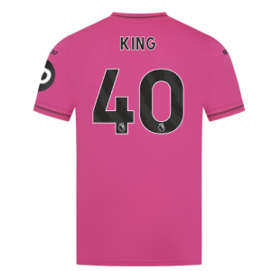 2025-2026 Wolves Goalkeeper Away Shirt (Pink) (King 40)