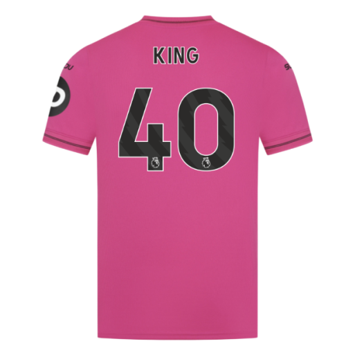 2025-2026 Wolves Goalkeeper Away Shirt (Pink) (King 40)  2025-2026 Wolves Goalkeeper Away Shirt (Pink) (King 40)